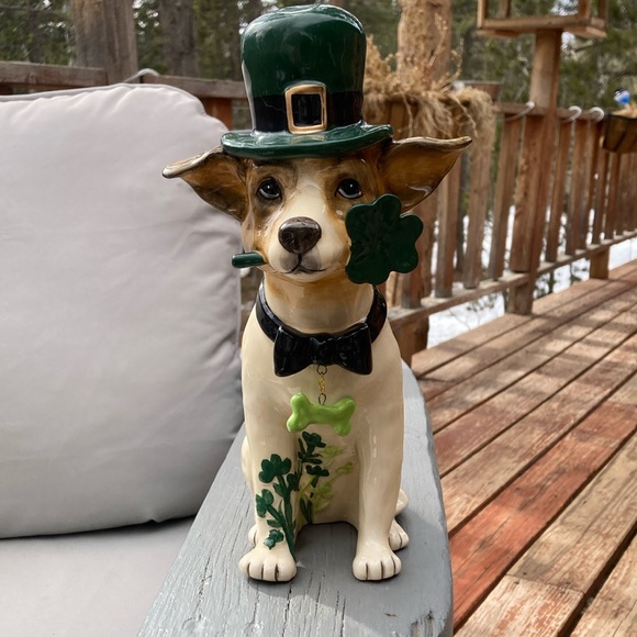 New Blue Sky Clayworks St Paddy Day Dog - Picture 2 of 6